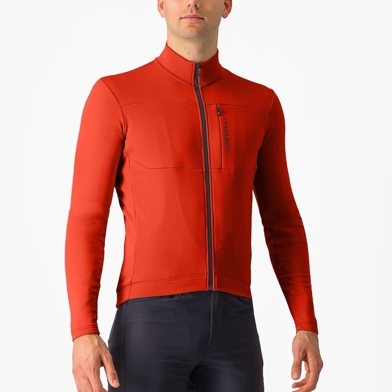 Maglia maniche lunghe Castelli Unlimited Trail 2 – Rosso