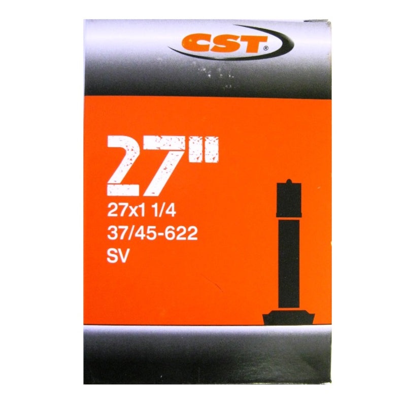 27 x 1 1/4 CST Inner Tubes|TUBE CST 27 X 1 1/4 SV (EA)|TUBE CST 27 X 1 1/4 FV (EA)