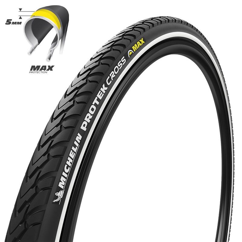 Copertone Michelin 26X1,85 Protek Max Cross Tube Type Performance – Nero/Reflex