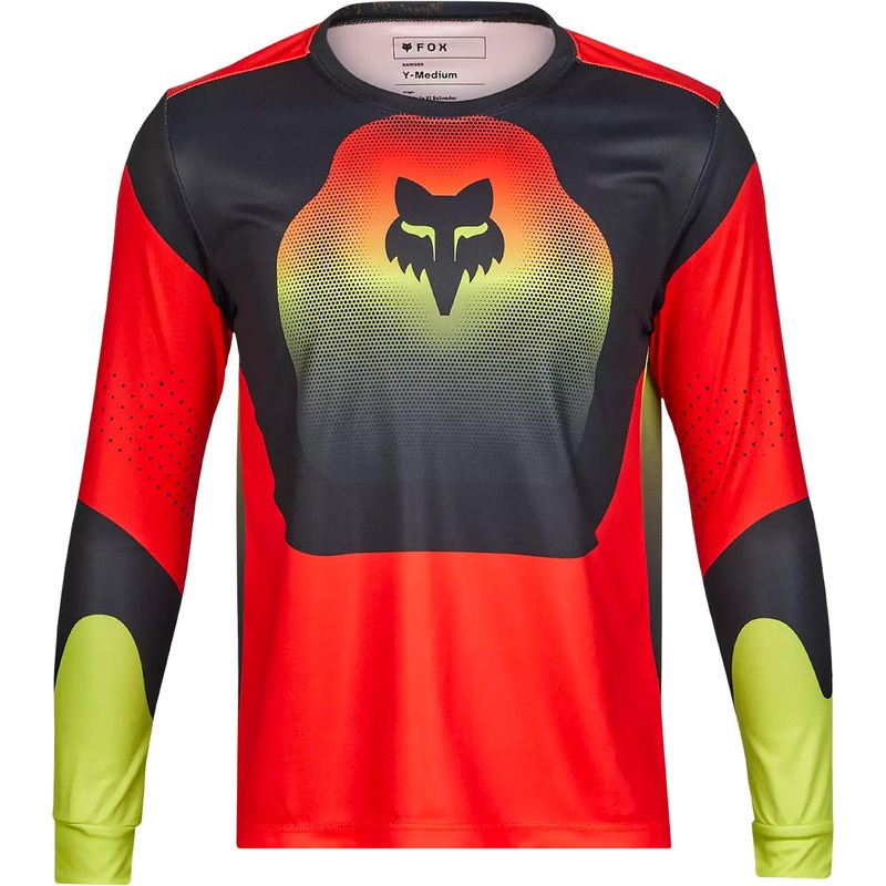 Maglia manica lunga bambino Fox Ranger Revise – Rosso