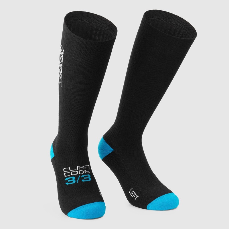 Calze Assos Ultraz Winter FUGU – Nero