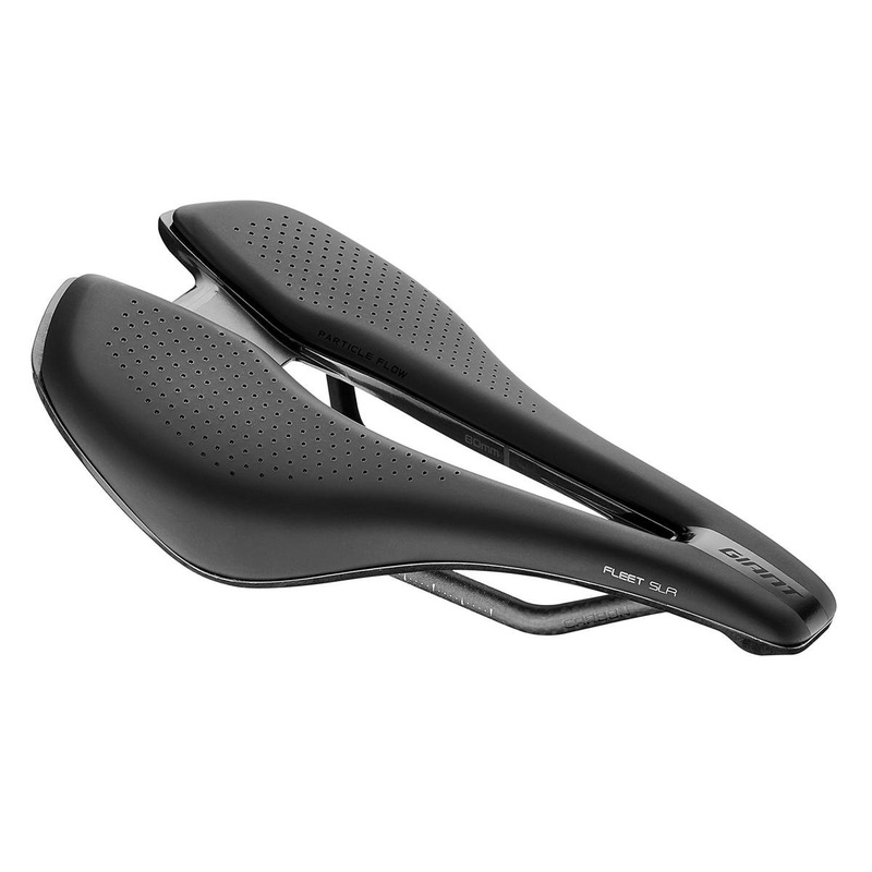 Giant Fleet SLR Saddle (Black) (Carbon Rails) (145mm)