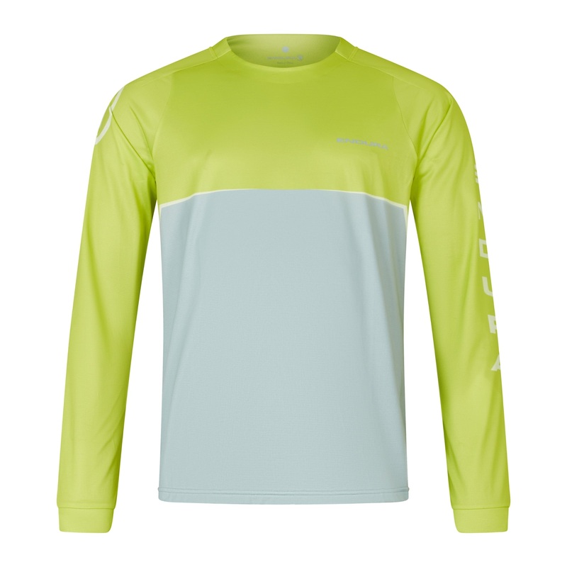 Maglia maniche lunghe Endura Core Printed – Verde