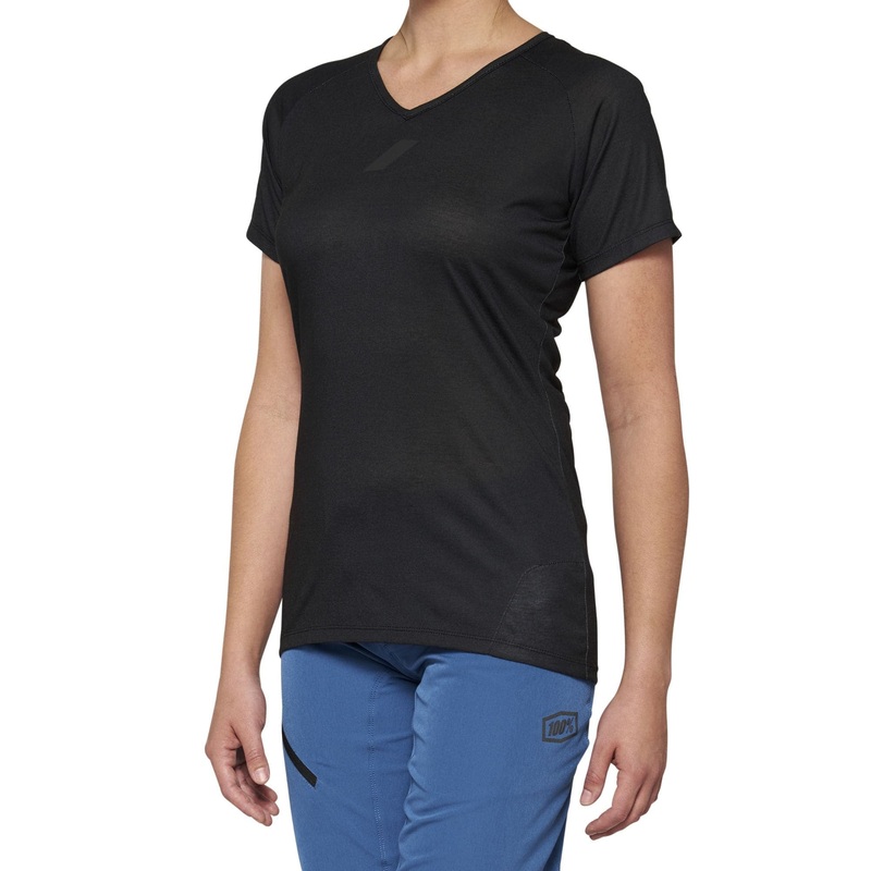100% Airmatic Short Sleeve Women’s Jersey 2022 Black