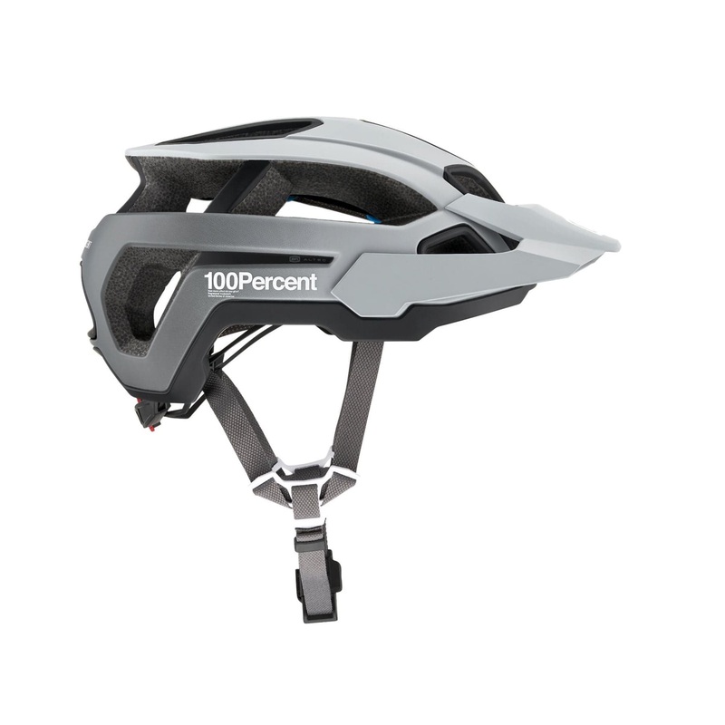 100% Altec Fidlock Helmet 2021 Grey Fade S/M