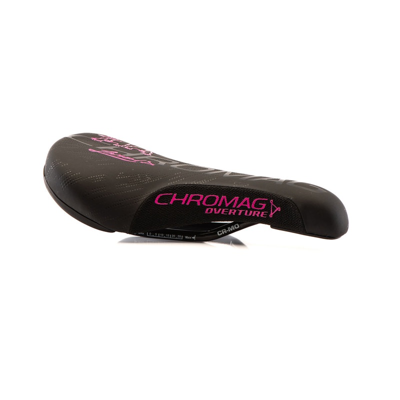 Chromag Overture Saddle|Chromag Overture Saddle Black|Chromag Overture Saddle Black/Pink|Chromag Overture Saddle Black/Red|Chromag Overture Saddle Black/Purple|Chromag Overture Saddle LTD Rawhide|Chromag Overture Saddle Ravens|Chromag Overture Saddle Vint