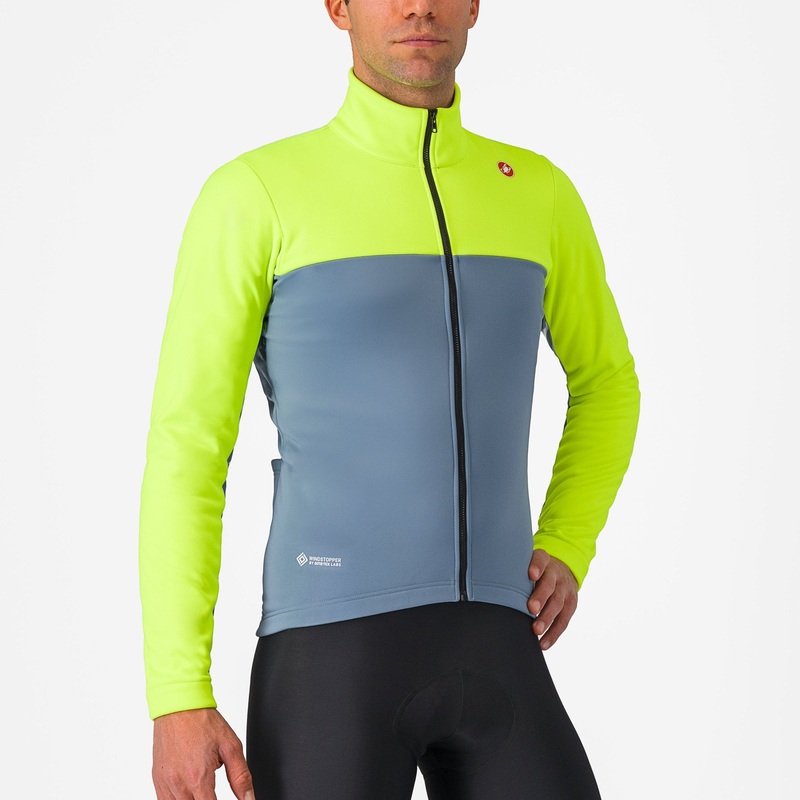 Giacca Castelli Estremo – Giallo azzurro