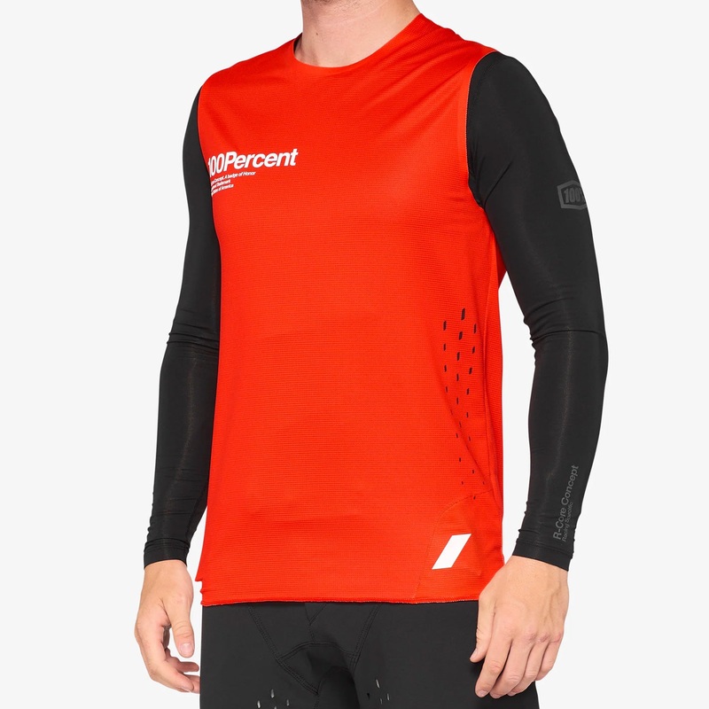 Maglia senza maniche 100% R-Core CONCEPT – Rosso