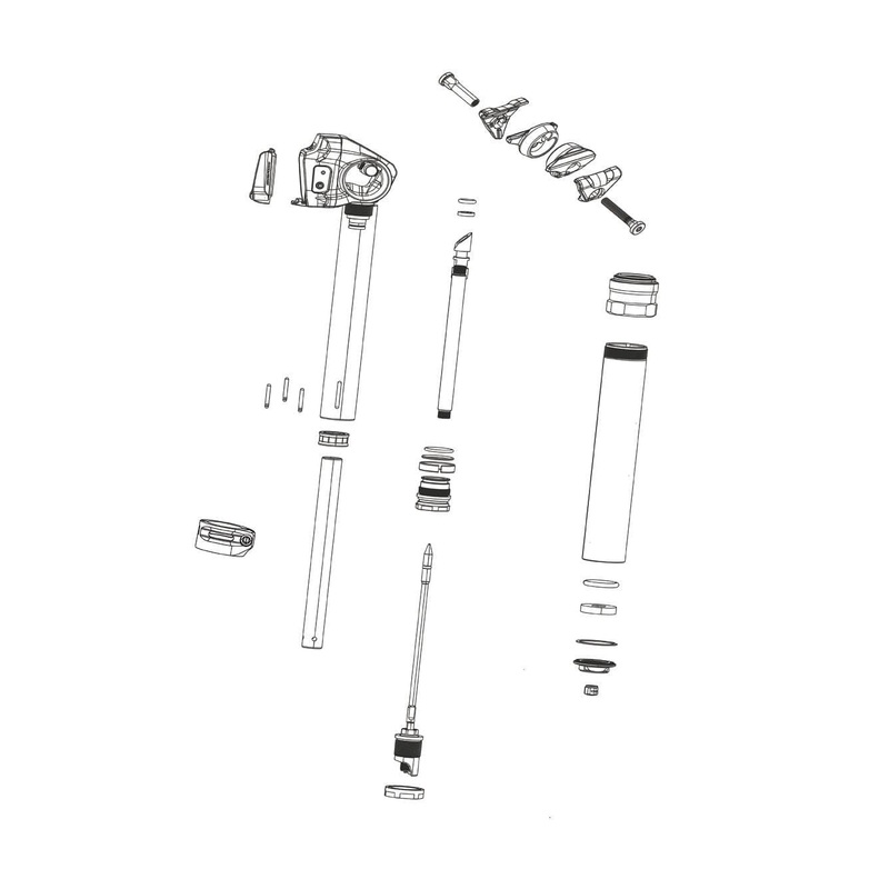 Rockshox Spare – Seatpost Stainless Steel Keys – Size 1 (Qty 3) – Reverb Xplr 27.2 Axs (2022+):