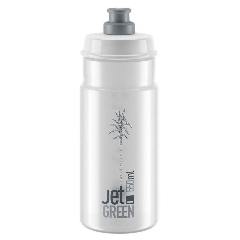 Borraccia Elite Jet Green 550ml – Trasparente