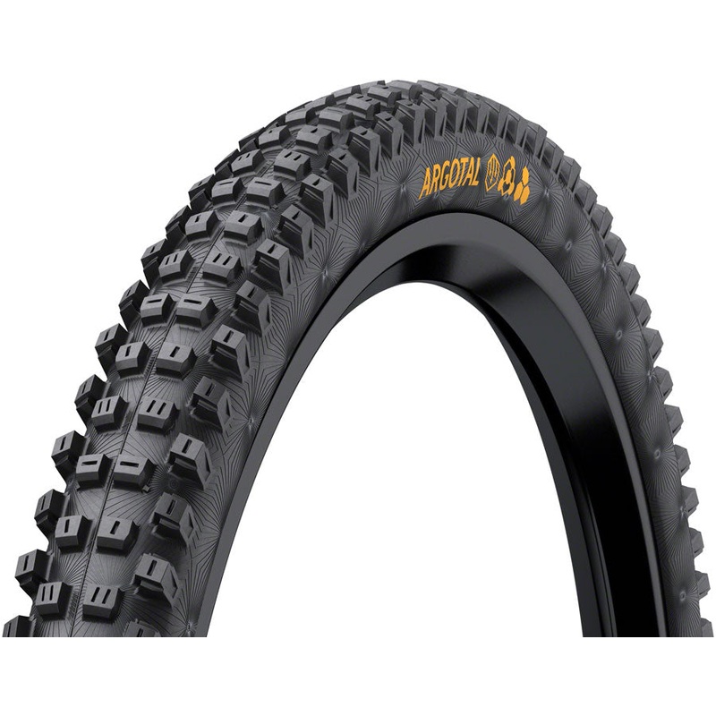 Continental Argotal Tire – 27.5 x 2.40 Tubeless Folding BLK Soft Downhill Casing E25