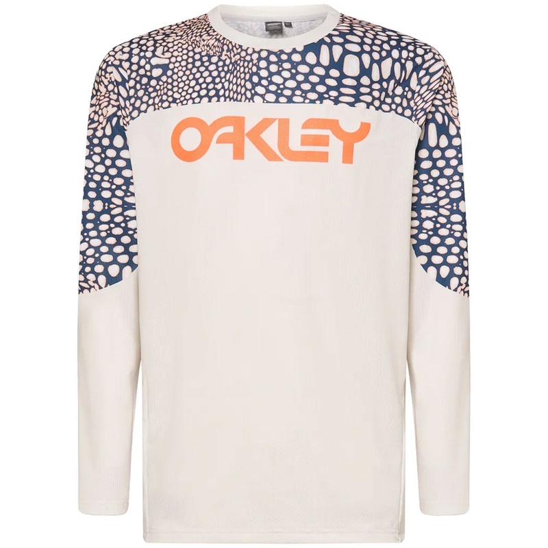Maglia maniche lunghe Oakley Maven Coast – Bianco