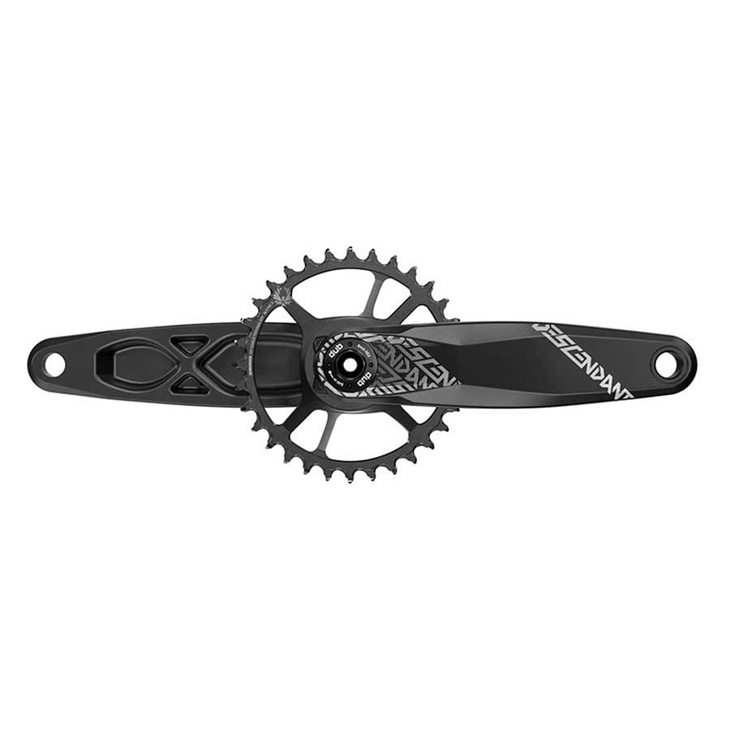 TruVativ Descendant 6K Aluminum Eagle Crankset – 170mm 12-Speed 32t Direct Mount DUB Spindle Interface BLK