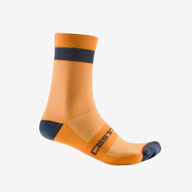 Calze Castelli Alpha 18 – Arancio chiaro