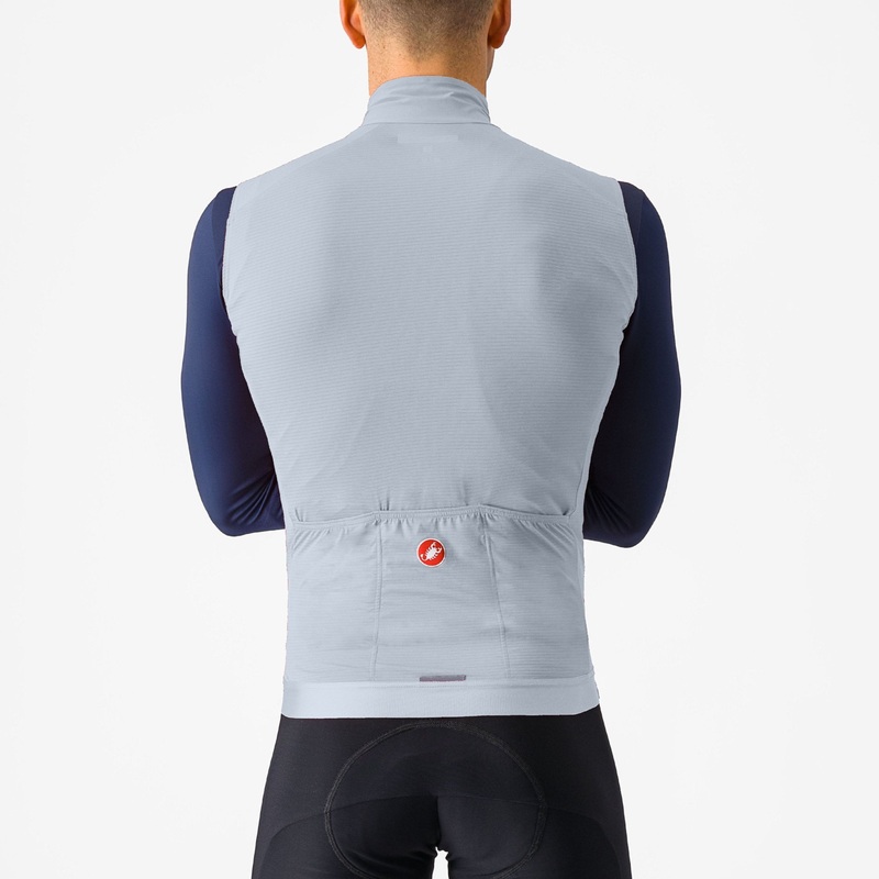 Gilet Castelli Espresso – Azzurro