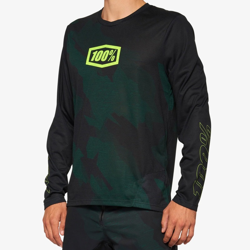 Maglia maniche lunghe 100% Airmatic LE – Nero