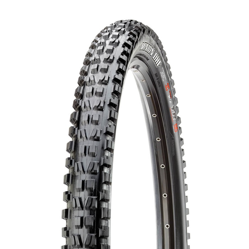 Maxxis Minion DHF Tire – 29 x 2.5 Tubeless Folding BLK 3C Maxx Grip DD Wide Trail