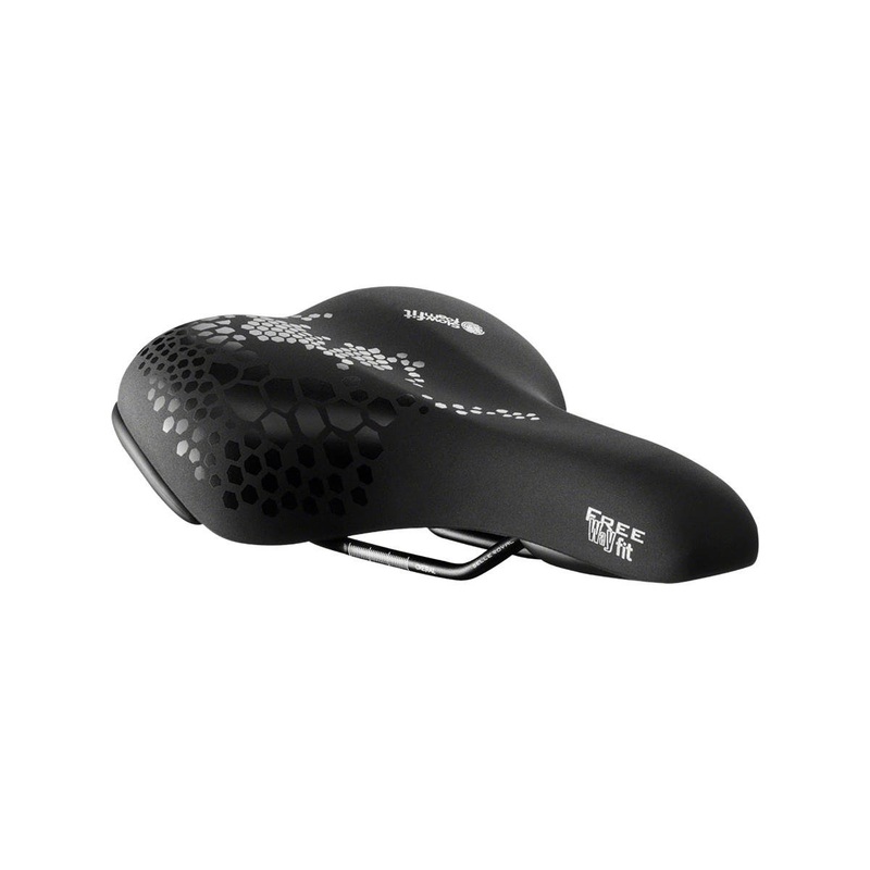Selle Royal Freeway Fit Saddle (Black) (Steel) (Moderate)