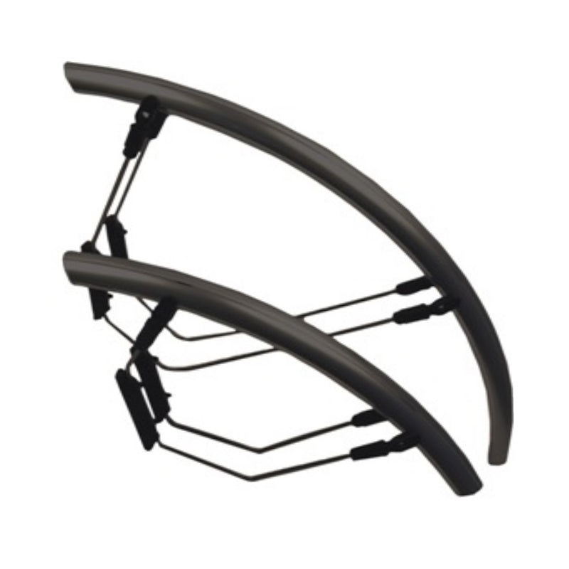 Tortec Road Mudgaurd Set|MUDGUARD TORTEC ROAD 700CX20-26  RESIN BLACK (PR)