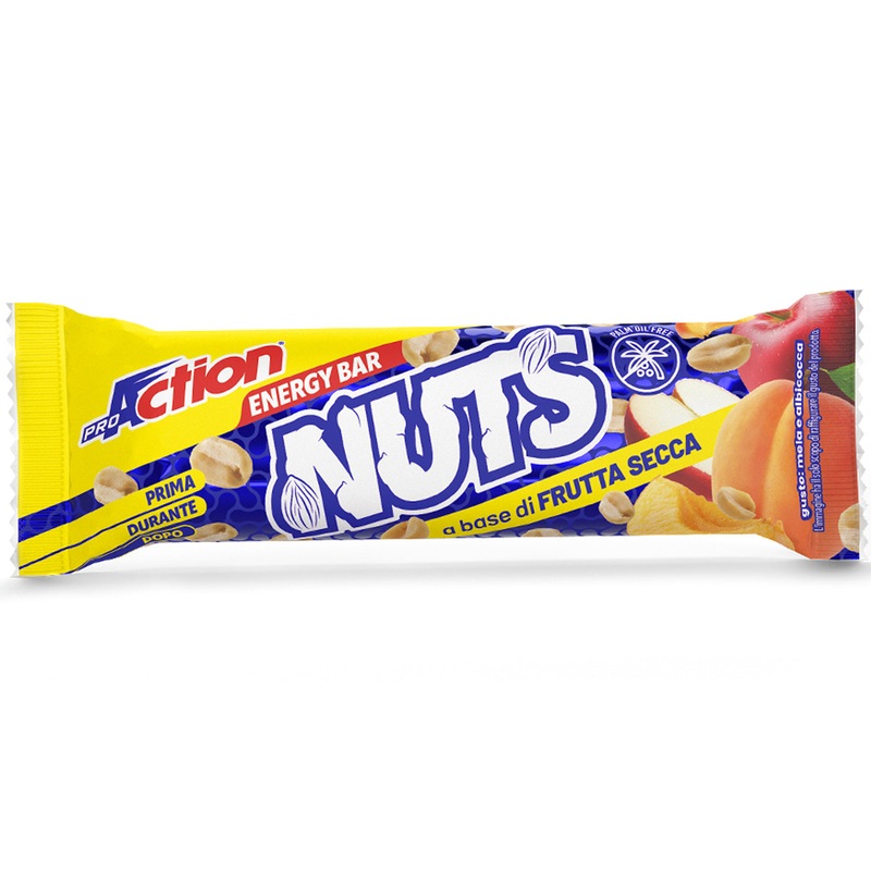 Barretta ProAction Nuts Bar – Mela e albicocca