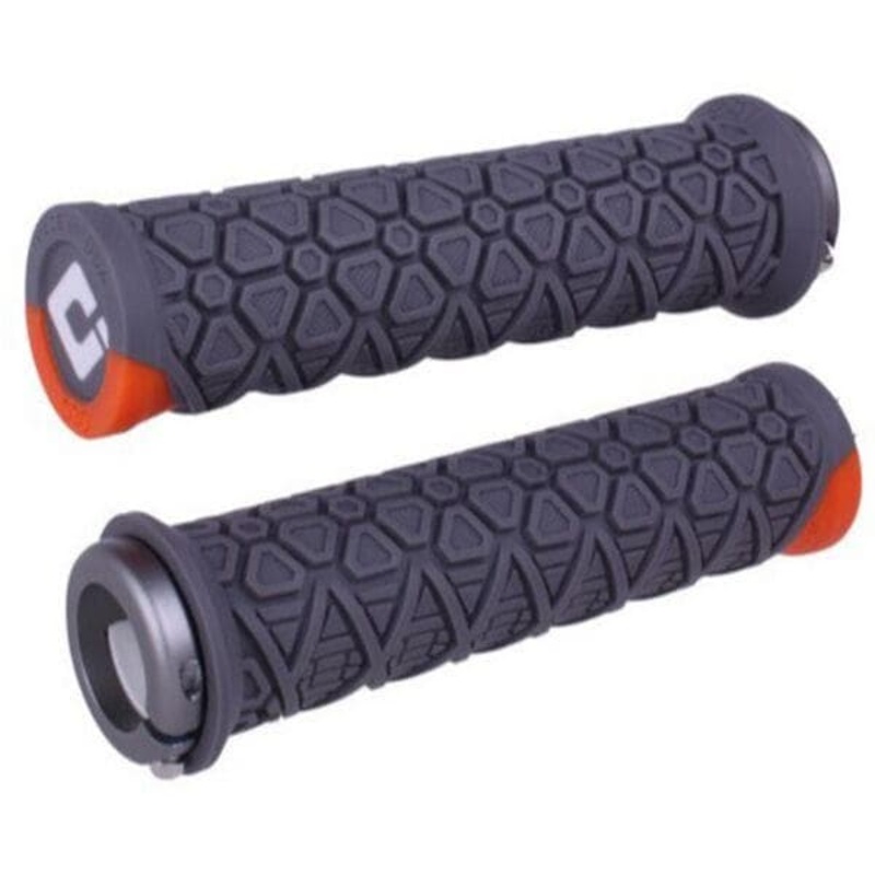 ODI Vanquish MTB Lock On Grips 135mm – Grey – featuring D30