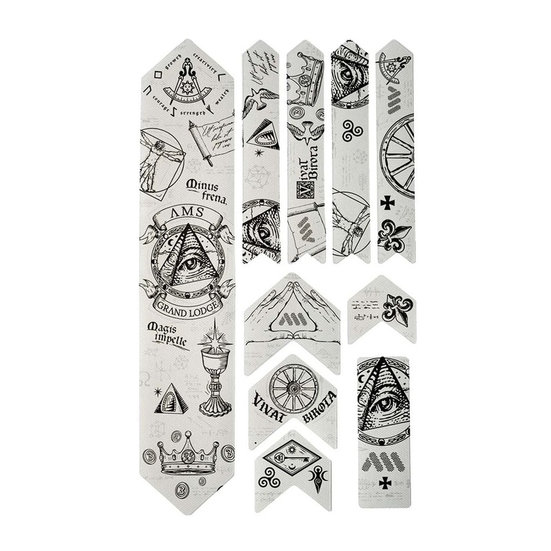 All Mountain Style Extra Honeycomb Frame Guard Opus Magna Black