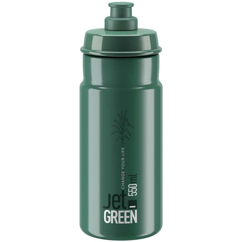 Borraccia Elite Jet Green 550ml – Verde scuro