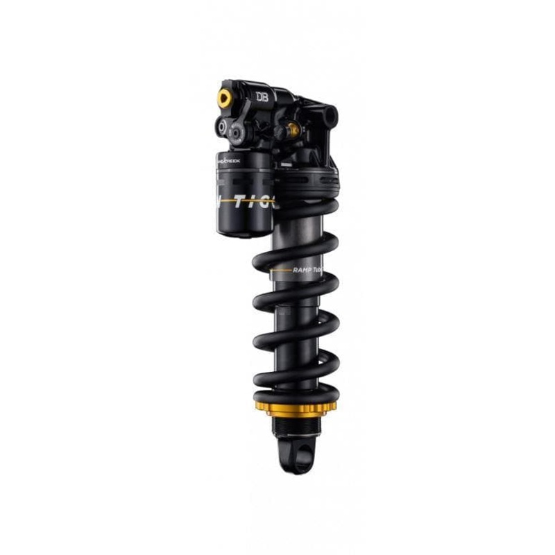 Cane Creek Tigon Coil Trunnion – Black/Gold – 205x65mm Trunnion