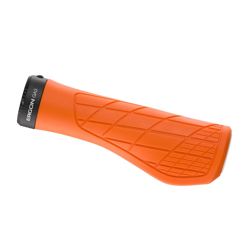 Ergon GA3 Grips – Juicy Orange Lock-On Large