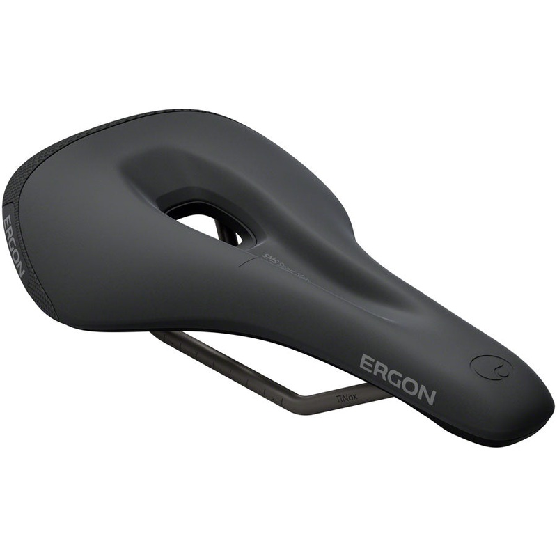 Ergon SMS Sport Saddle – TiNox XP Black Mens Medium/Large
