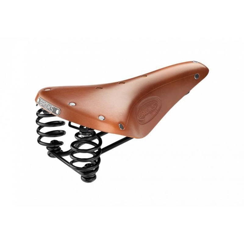 Brooks Flyer Std Honey Mens Touring Saddle – 175mm