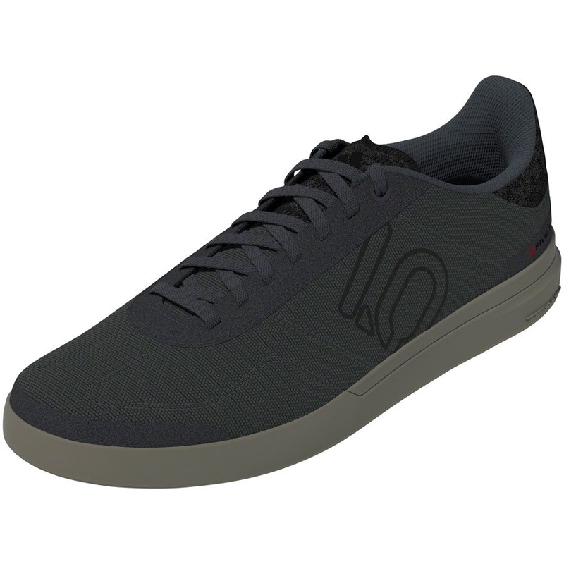 Five Ten Sleuth DLX Canvas Flat Shoes – Mens Gray Six/Core BLK/Olive Strata 13