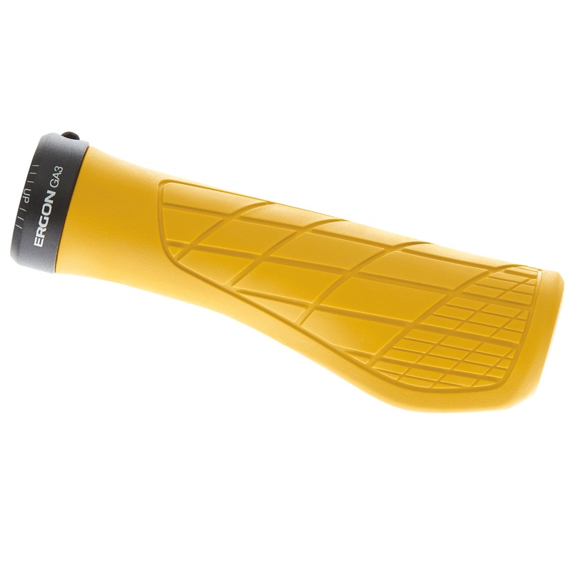 Ergon GA3 Grips – Yellow Mellow Lock-On Small