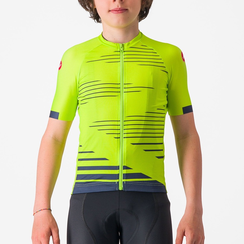 Maglia bambino Castelli Aero – Verde