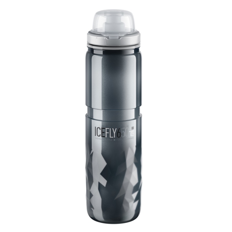 Borraccia Elite Ice Fly 650ml – Grigio scuro