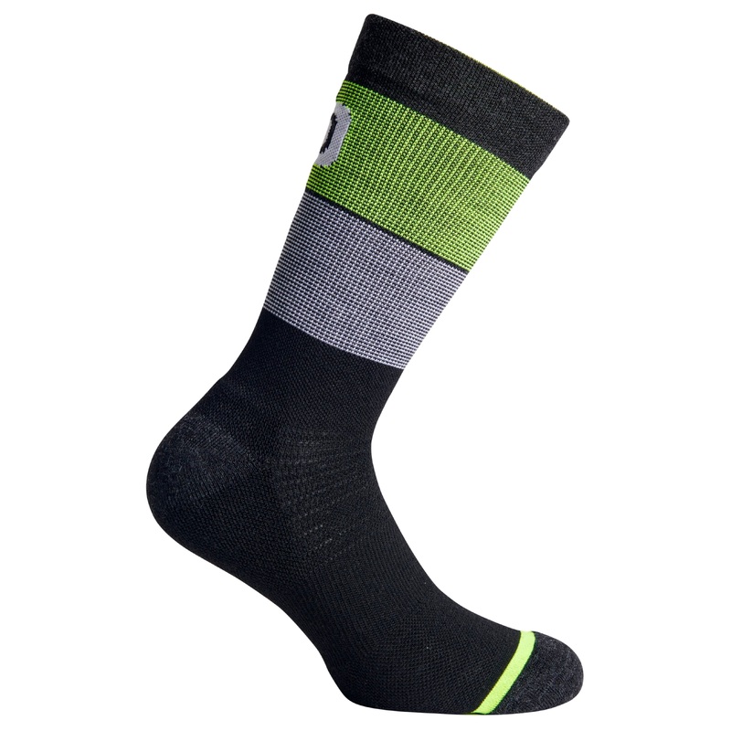 Calza Dotout Mach – Nero giallo