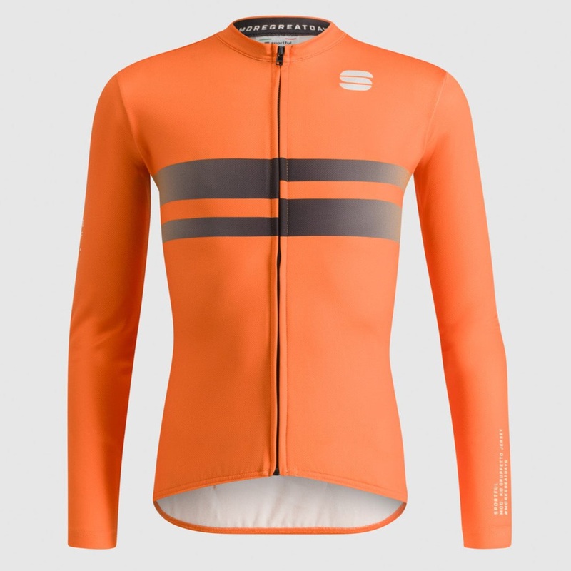 Maglia manica lunga bambino Sportful Gruppetto – Arancio
