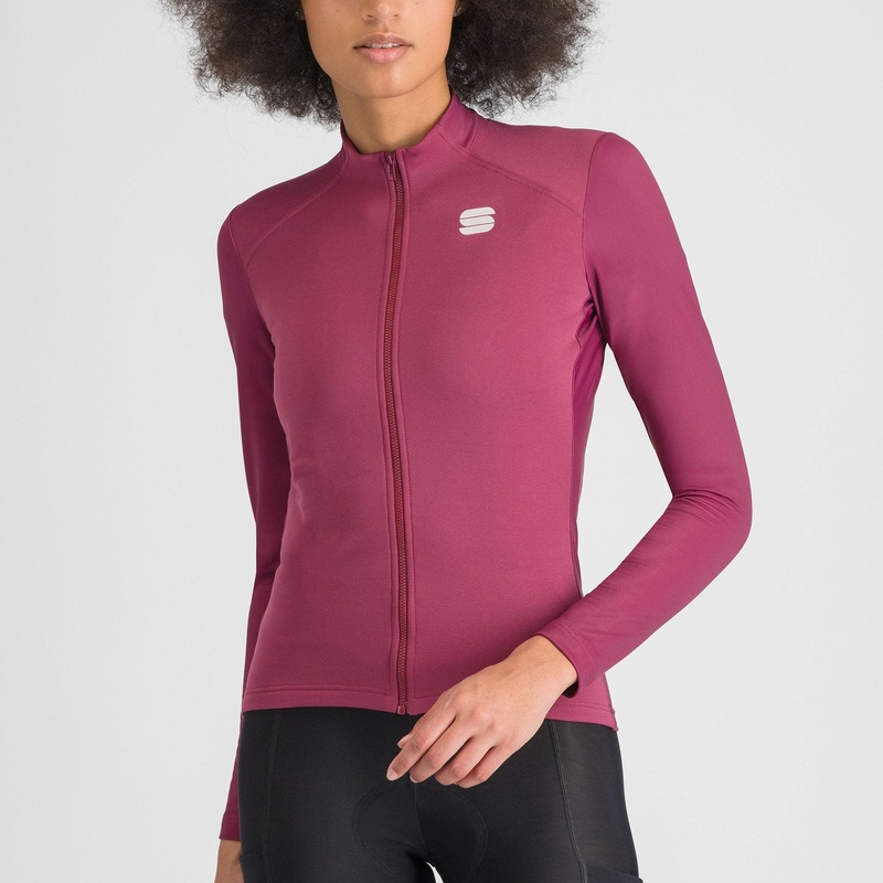 Maglia maniche lunghe donna Sportful Srk – Rosa