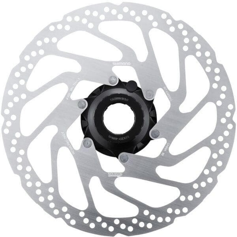 Shimano STEPS RT-EM300 rotor with internal and external lockring, 203 mm