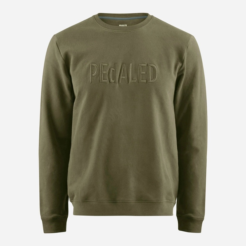 Felpa Pedaled Logo – Verde|S|M|L|Verde