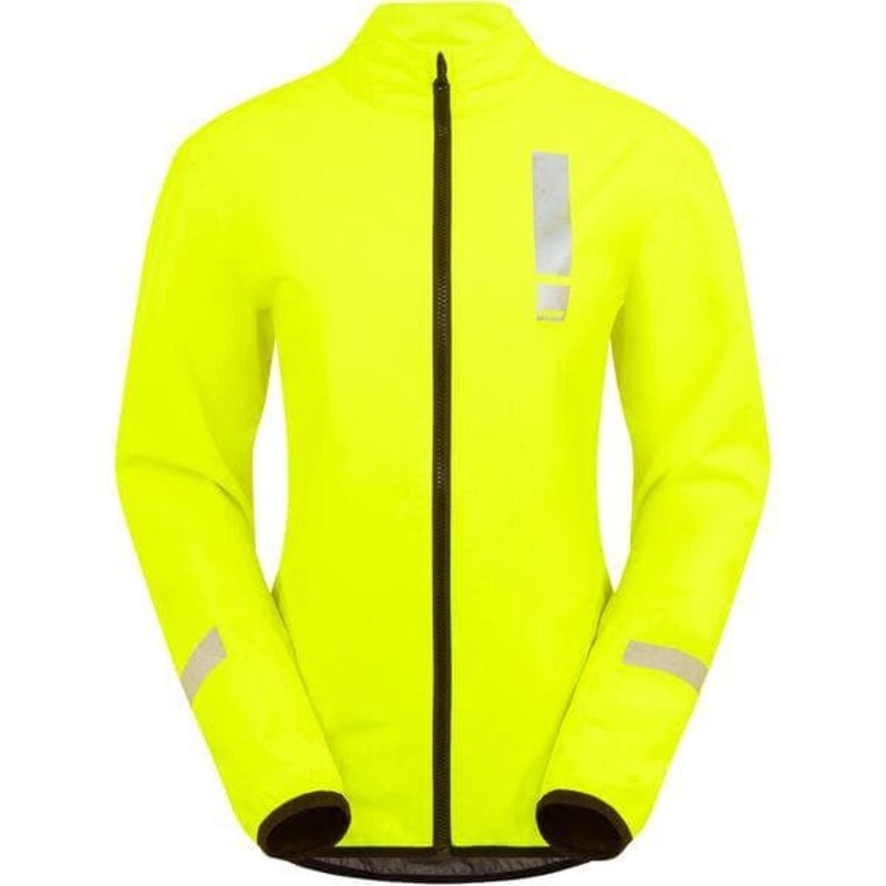 HUMP Women’s Reflect Waterproof Jacket – Hi-Viz Yellow – Size 10