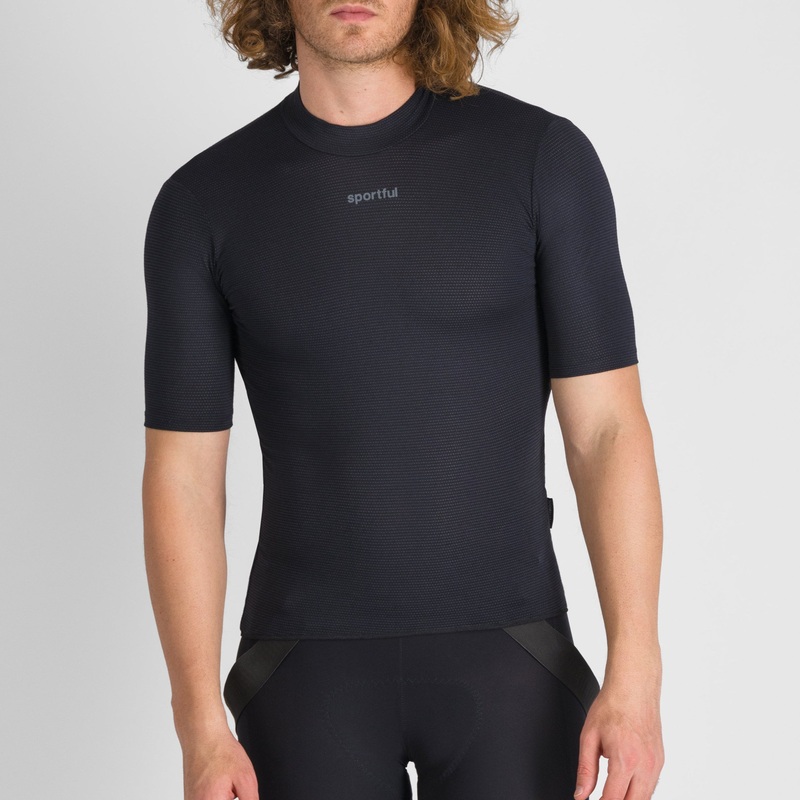Maglia intima Sportful Merino Layer Tee – Nero