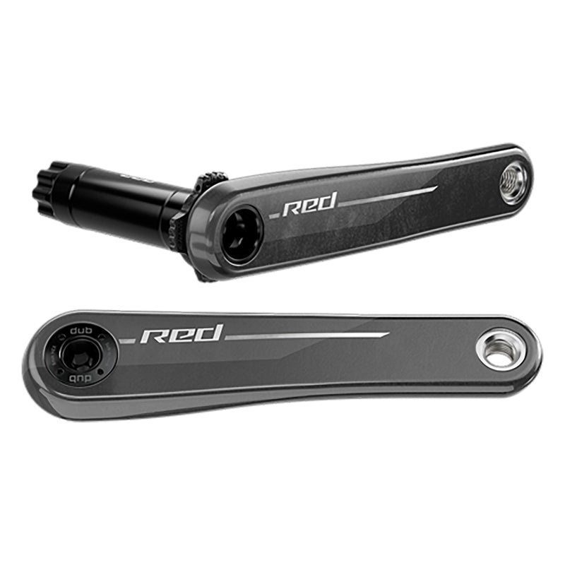 SRAM RED 1x XPLR Wide Crank Arm Assembly – 170mm 13-Speed 8-Bolt Direct Mount DUB Spindle Natural Carbon E1