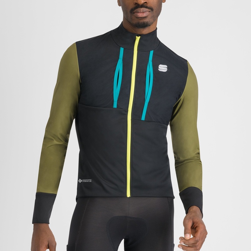 Giacca Sportful Supergiara – Nero verde