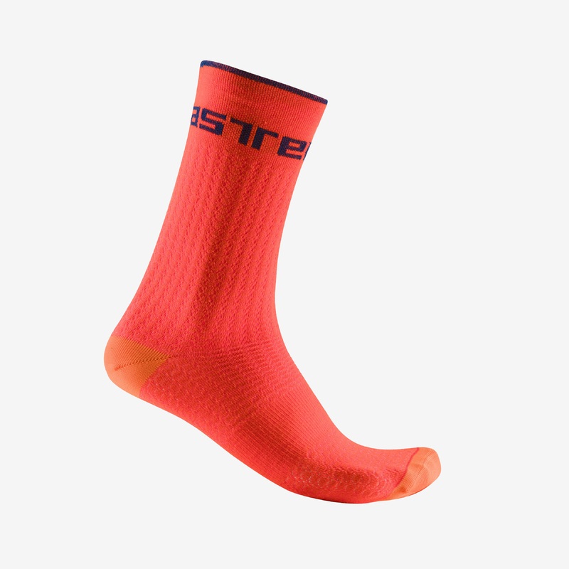 Calze Castelli Distanza 20 – Arancio