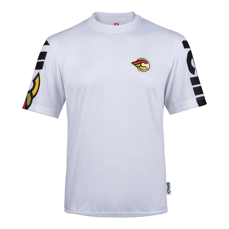 T-Shirt Cinelli Gravel – Bianco