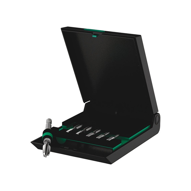 Wera Tap 7 Piece Set|Wera Tools 844 / 7 Tap Bits Set M3 – M10 – 7 Pieces
