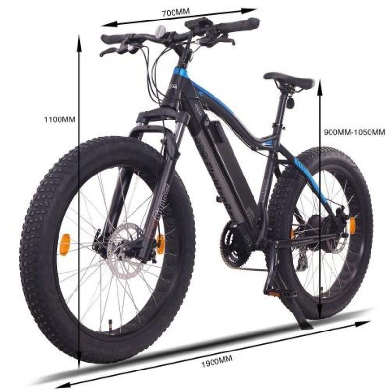2025 NCM Aspen Plus Fat Electric Bike,E-Bike, 48V 16Ah E-MTB 768Wh Battery