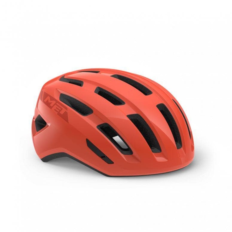 MET Miles – Coral/Black – 52-58cm