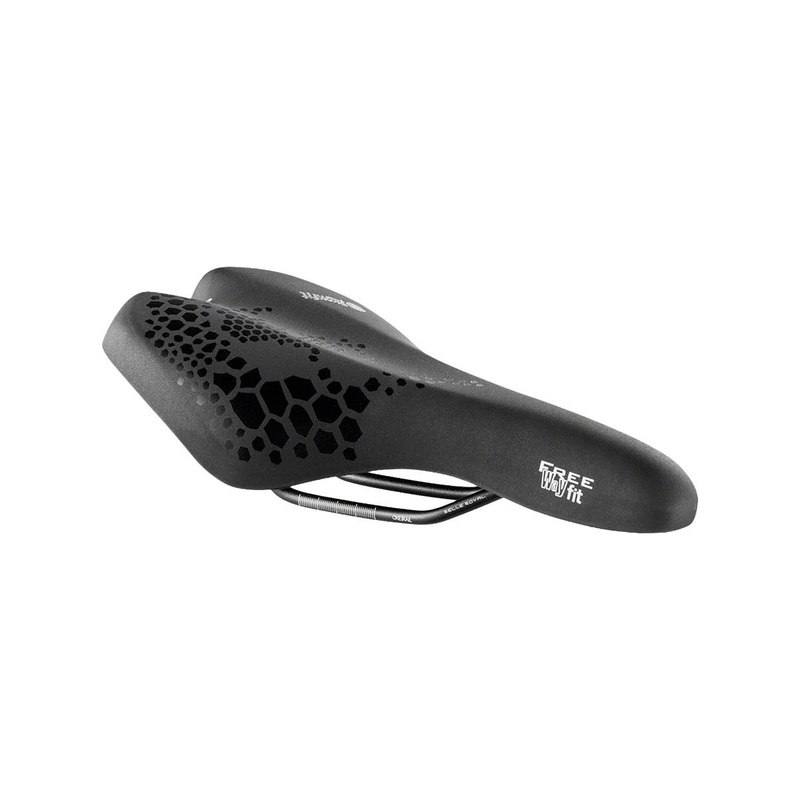 Selle Royal Freeway Fit Saddle (Black) (Steel) (Athletic)